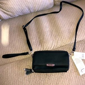 Black Wallet Purse. Reaction by Kenneth Cole